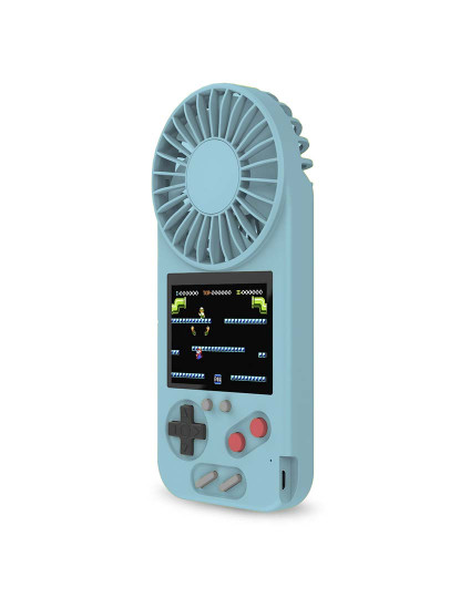 imagem de Consola portátil D-5 com 500 jogos e ventoinha incorporada Azul2