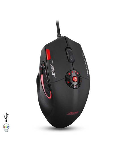 imagem de Mouse para jogos C-16, até 10 Preto 1