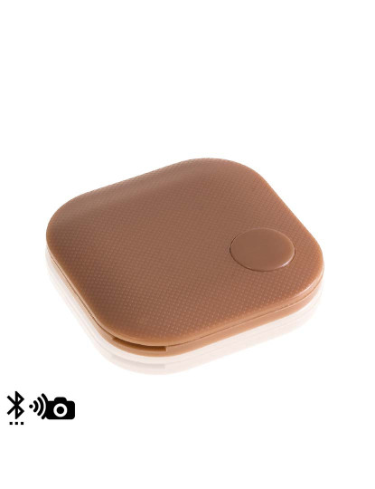 imagem de Itag Localizador Bluetooth Portátil Quadrado Castanho1