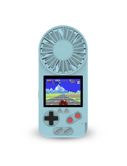 imagem de Consola portátil D-5 com 500 jogos e ventoinha incorporada Azul1