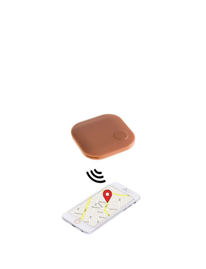 imagem de Itag Localizador Bluetooth Portátil Quadrado Castanho4