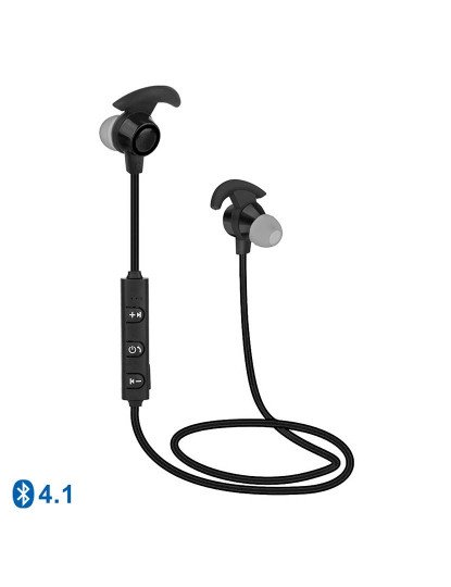 imagem de Auriculares Bluetooth Desportivos 9S Preto1