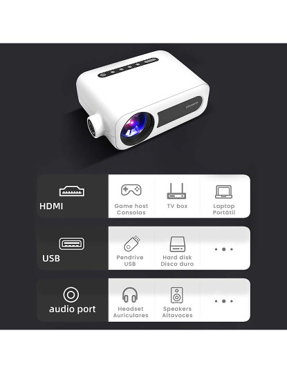 imagem de Projetor LCD YG330 Wifi3