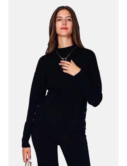 imagem de Sweatshirt Senhora Preto1