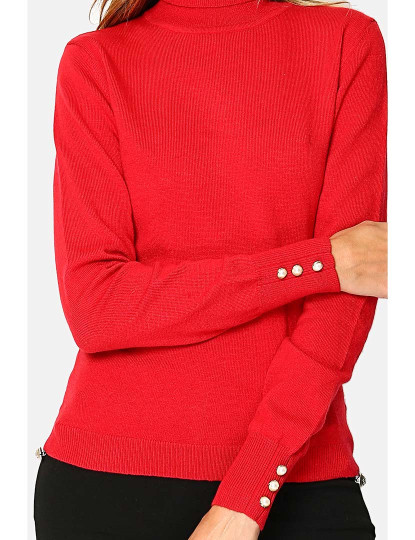 imagem de Sweatshirt Senhora Vermelho4