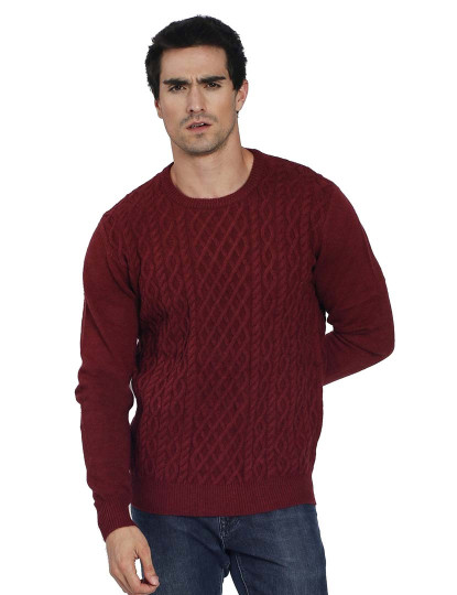 imagem de Sweatshirt Homem Bordeaux1