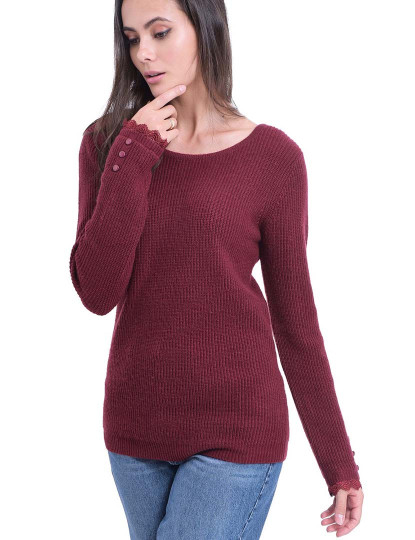 imagem de Sweatshirt Senhora Bordeaux1