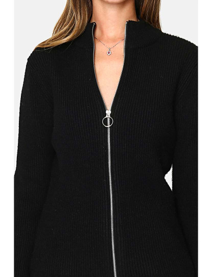 imagem de Cardigan Senhora Preto4