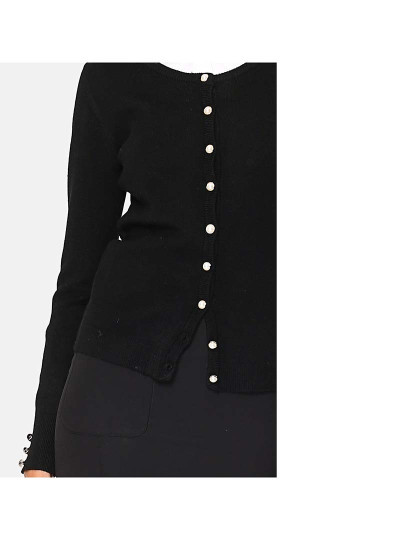 imagem de Cardigan Senhora Preto5