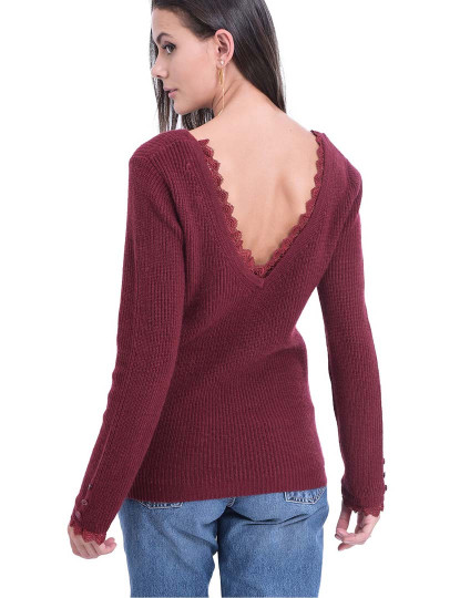 imagem de Sweatshirt Senhora Bordeaux2