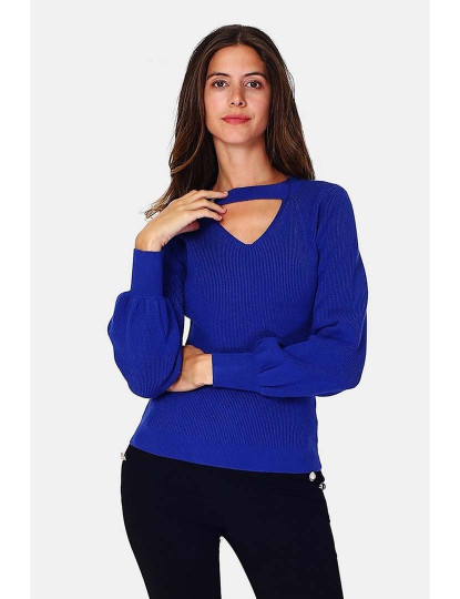 imagem de Sweatshirt Senhora Azul Royal1