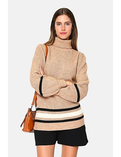 imagem de Sweatshirt Senhora Camel1