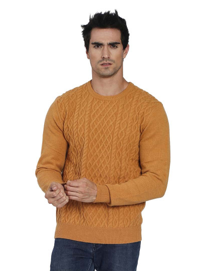 imagem de Sweatshirt Homem Ocre1