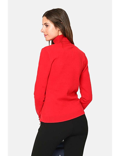 imagem de Sweatshirt Senhora Vermelho2