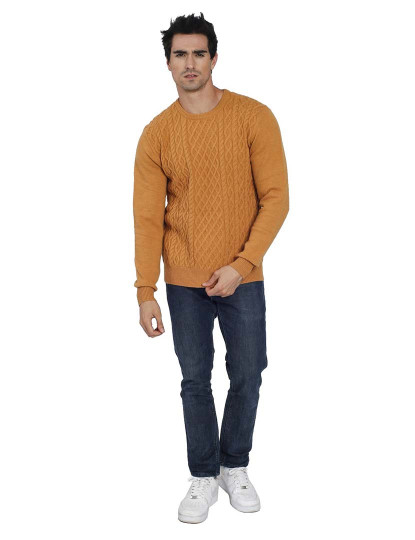 imagem de Sweatshirt Homem Ocre3