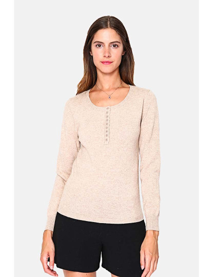 imagem de Sweatshirt Senhora Camel1