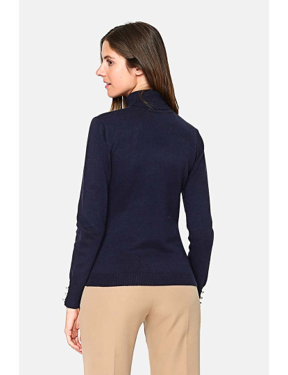 imagem de Sweatshirt Senhora Azul Escuro2