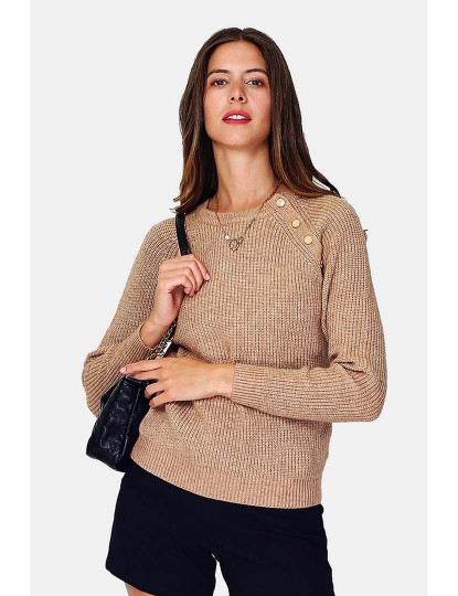 imagem de Sweatshirt Senhora Camel1