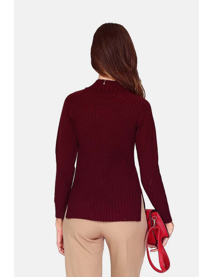 imagem de Sweatshirt Senhora Vermelho Escuro3