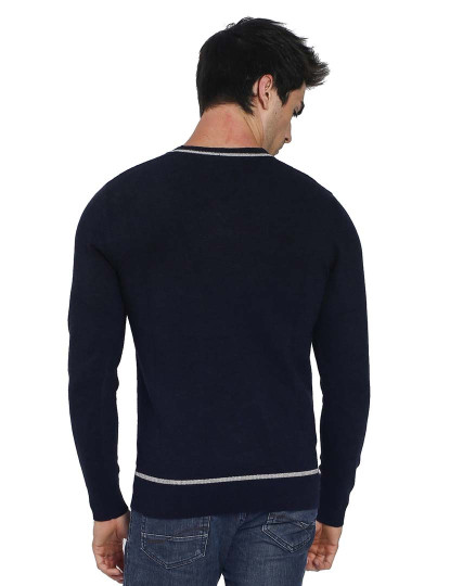 imagem de Sweatshirt Homem Azul Escuro2