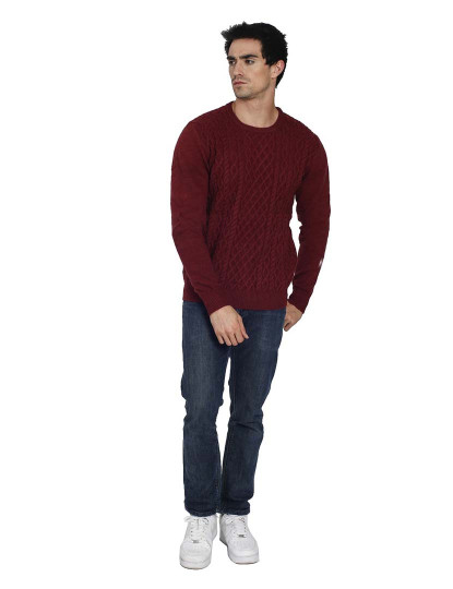 imagem de Sweatshirt Homem Bordeaux3