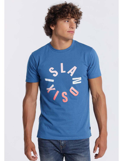 imagem de T-Shirt Homem Azul1