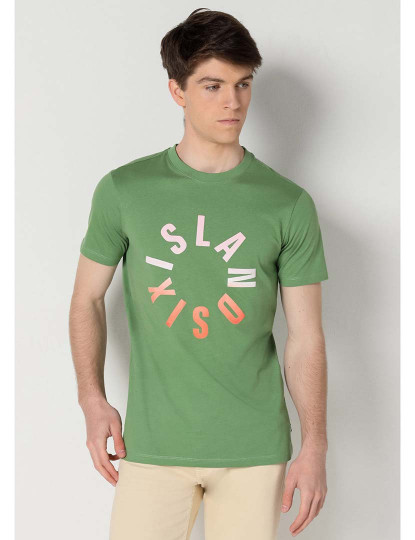 imagem de T-Shirt Homem Verde1