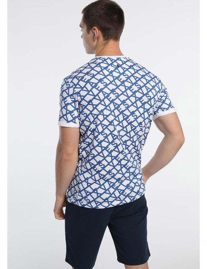imagem de T-Shirt Homem Azul2