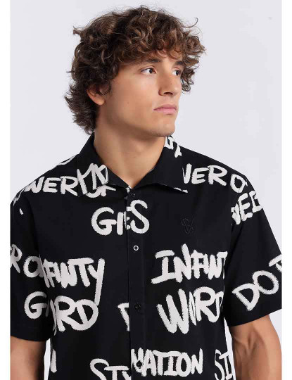 imagem de Camisa Homem Preto3