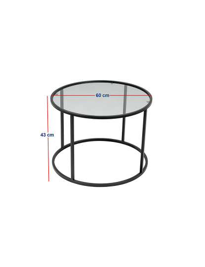 imagem de Mesa de Centro Startis Preto 606