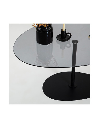 imagem de Mesa de Centro Porto Cinzento Escuro<br>Preto9