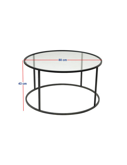 imagem de Mesa de Centro Berlin Preto6