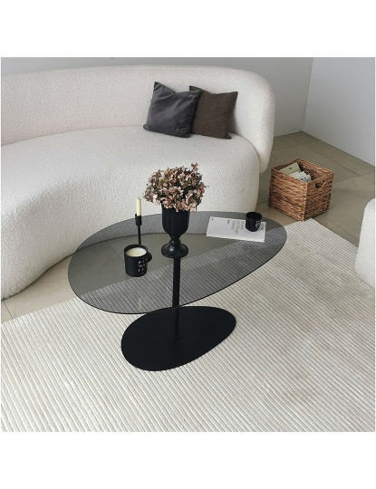 imagem de Mesa de Centro Porto Cinzento Escuro<br>Preto4