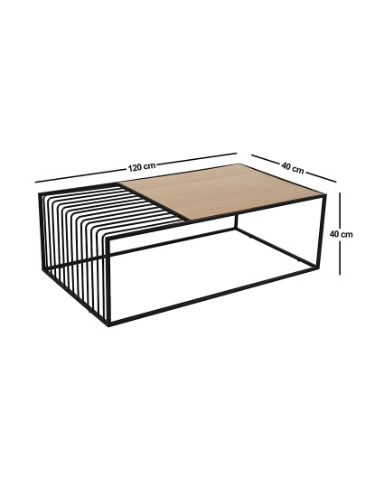 imagem de Mesa de centro Riley Nogueira10