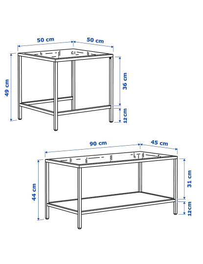 imagem de Conjunto de mesa de centro Sevay Gold9