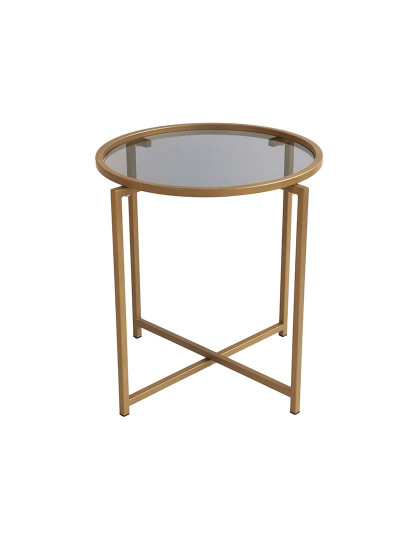 imagem de Conjunto de mesa de centro S407K Ouro<br>Fuma5