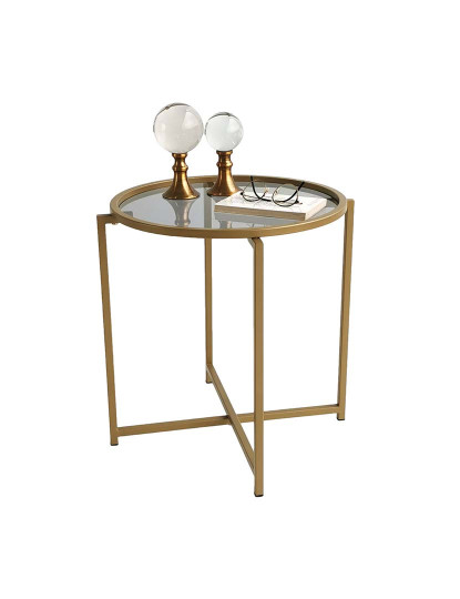 imagem de Conjunto de mesa de centro S407K Ouro<br>Fuma4