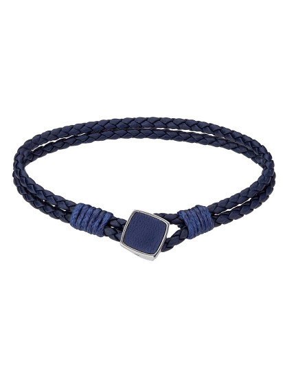 imagem de Pulseira Martin  Homem Azul Escuro e Prateado1