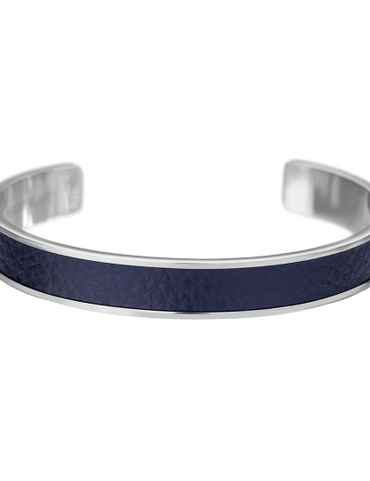 imagem de Pulseira Simon Homem Azul Escuro e Prateado3