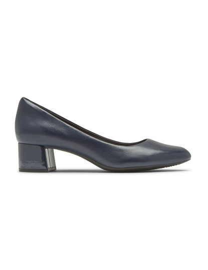 imagem de Sapatos De Salto Alto Rockport Tm Sydney Pump Azul Navy Pele2