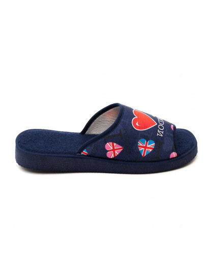 imagem de Pantufas Pesoplumamila Senhora Azul1