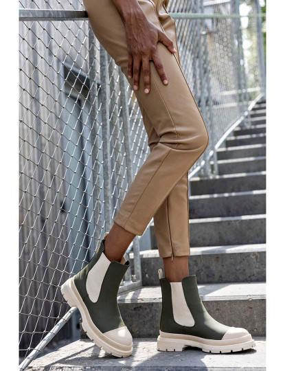 imagem de Botas Senhora Khaki e Beige8