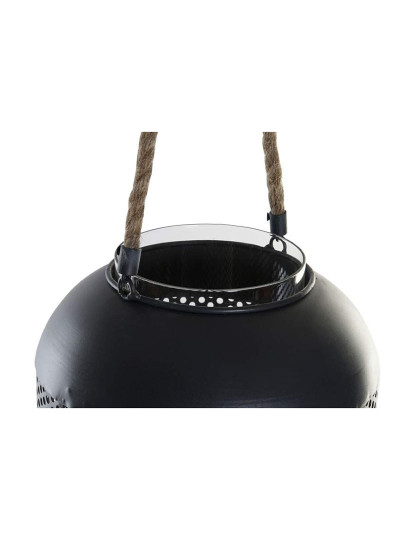 imagem de Porta-Vela Metal Preto 3