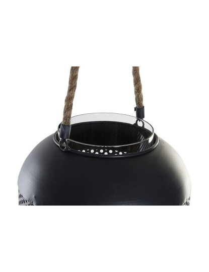 imagem de Porta-Vela Metal Preto 2