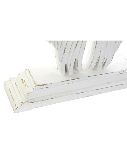 imagem de Consola Madeira Alas Envelhecido Branco 3
