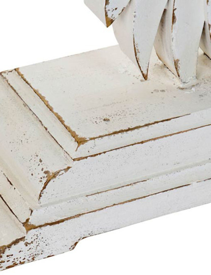 imagem de Consola Abeto Alas Envelhecido Branco 4