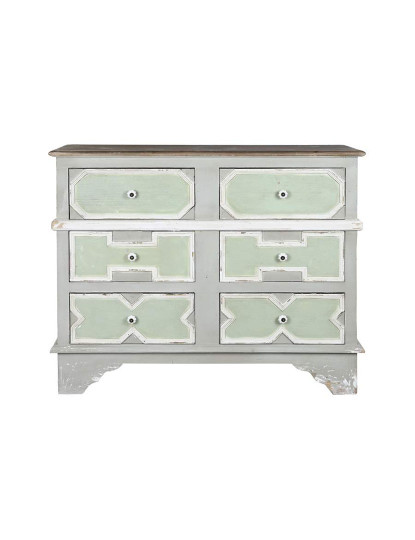 imagem de Cómoda Abeto Mdf Envelhecido 6