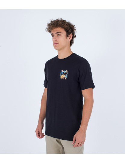 imagem de T-shirt Homem Everyday Four Corners Preto Tonal4