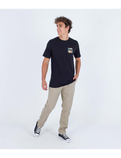 imagem de T-shirt Homem Everyday Four Corners Preto Tonal11