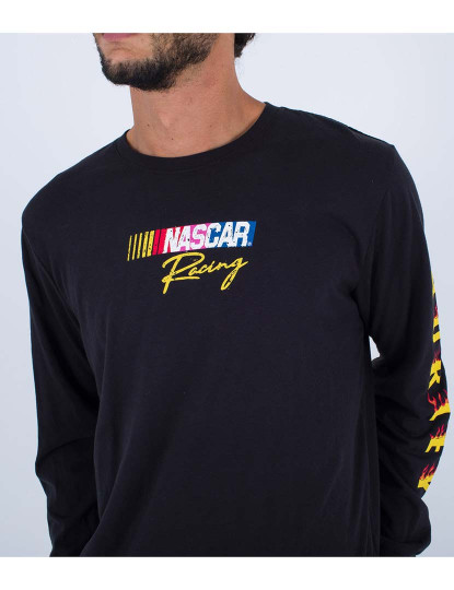 imagem de T-shirt Homem Nascar Evd Flame Preto10